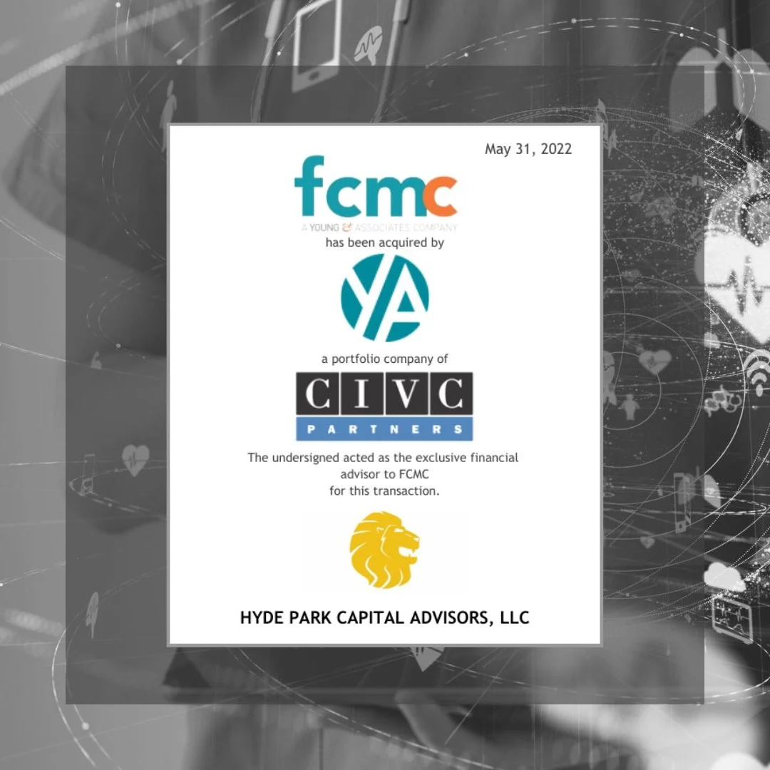 Acquisition announcement with financial logos.