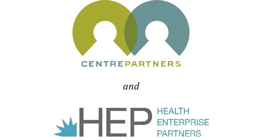 Centre Partners and HEP logos.