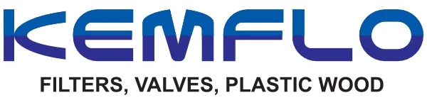 Kemflo logo with product categories below.