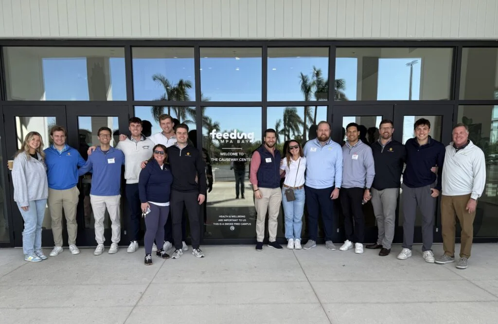 The team at Hyde Park Capital spent a day volunteering with Feeding Tampa Bay.