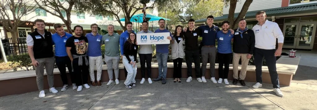 Hyde Park Capital volunteered with Metropolitan Ministries during the holidays.