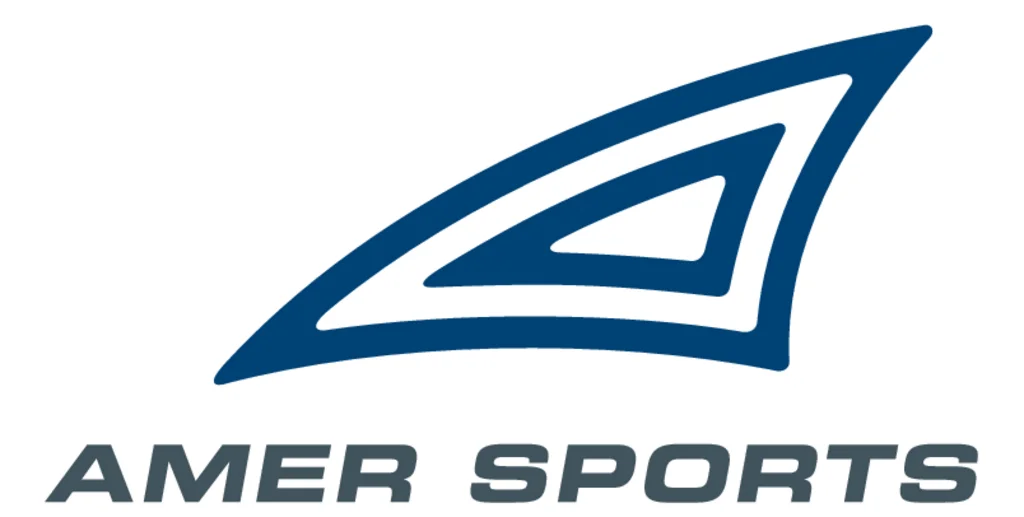 Logo with text AMER SPORTS.