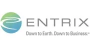 Logo: Entrix with globe symbol