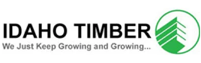 Idaho Timber logo with growth slogan.