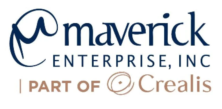 Logo: Maverick Enterprise, part of Crealis.