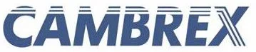 Logo of Cambrex company.