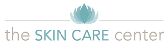 The Skin Care Center logo with lotus.