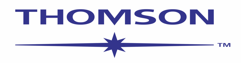 THOMSON logo with star design