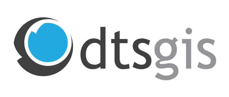 dtsgis logo with blue circle