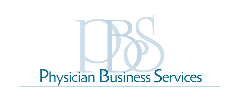 PBS logo, Physician Business Services.