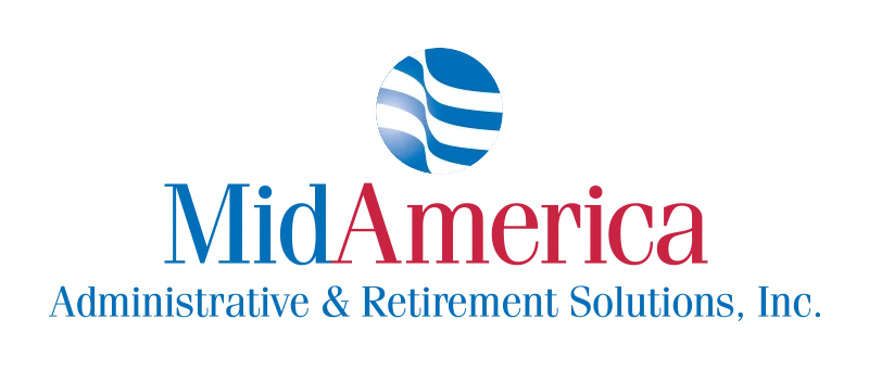 MidAmerica logo with wavy design.