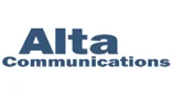 Alta Communications logo.