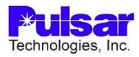 Pulsar Technologies, Inc. logo.