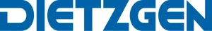Logo: Dietzgen in bold blue letters.
