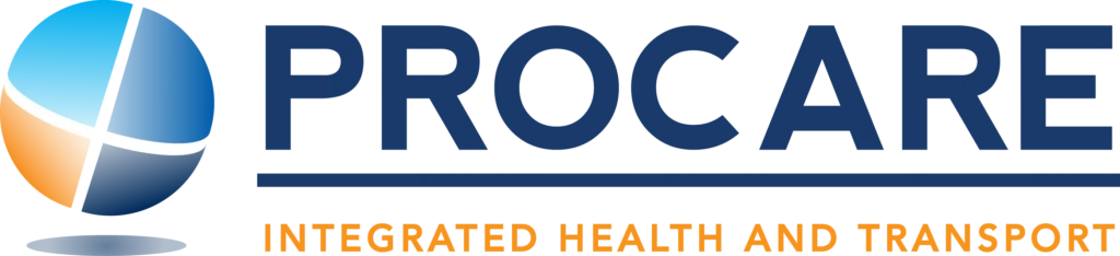 ProCare Integrated Health and Transport company logo.