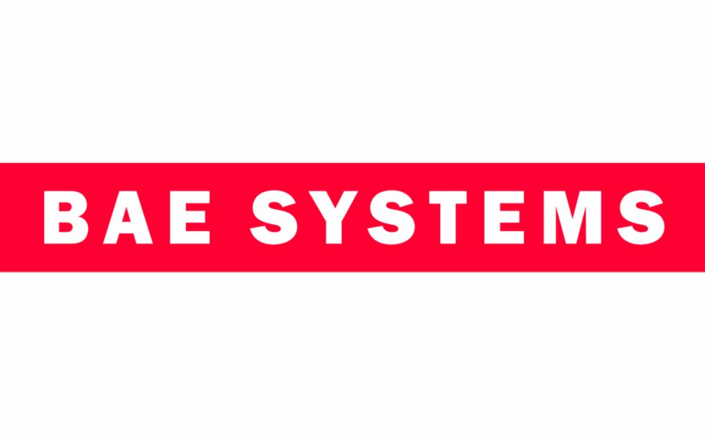BAE systems logo in red