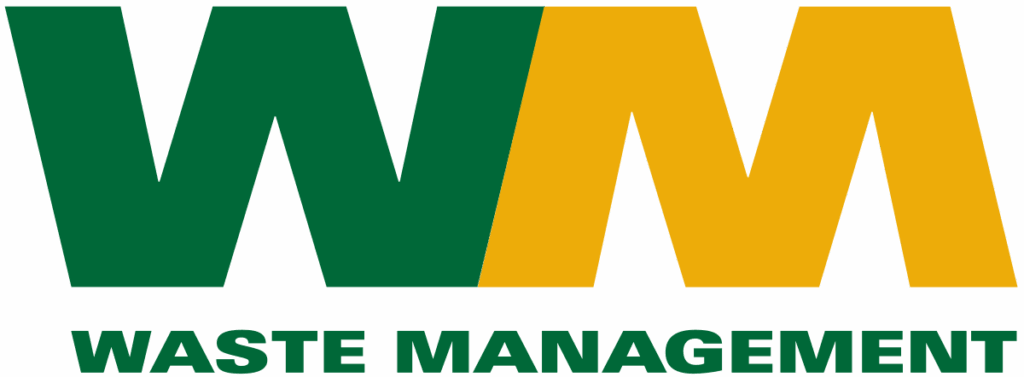 WM green and yellow company logo.
