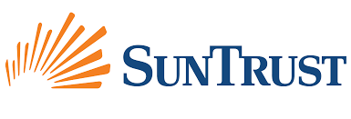 SunTrust logo with orange rays.